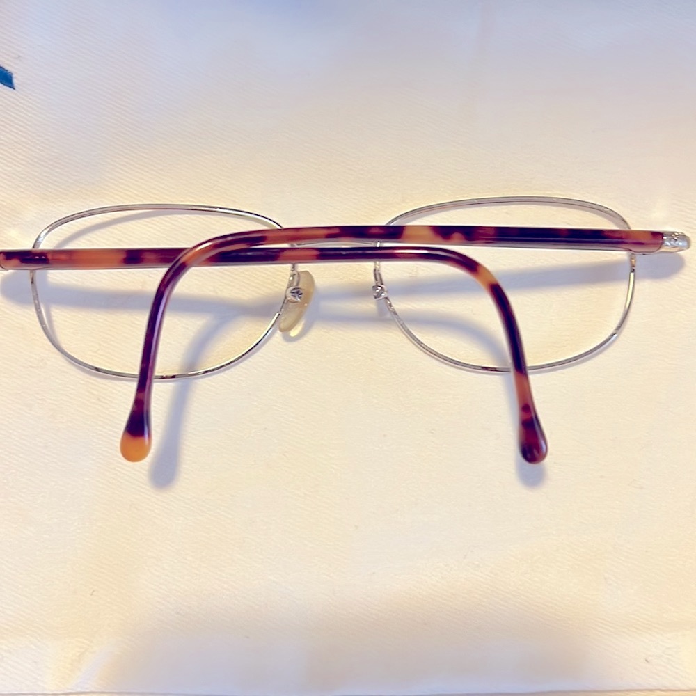 Authentic VTG Charriol Eyeglasses Frames tortoise shell gold unisex frame